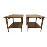 PrLLane Acclaim MCM Two-Tier End Tables