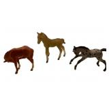 Breyer 3 Standing, Scratching & Scrambling Foals