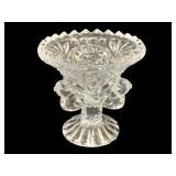Hofbauer Crystal "Byrdes" Egg Cup - 2.75" Tall
