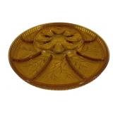 Indiana Amber Deviled Egg & Relish Tray
