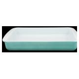 Pyrex Turquoise Rectangular Baker 2'x13'x8'