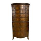 2 Piece 7 Drawer Bow Front Chest 63'x33'x21'