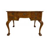 English Queen Anne Burl Desk 29'x39'x24'