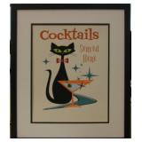 Cocktail Mid Century Modern Cat