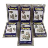 7pc Lot Cornerstone HO Scale Modulars Kits