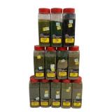 12 pc Woodland Scenics Turf & Foliage Lot