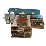 Assorted Model Buildings & Collectibles Lot