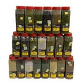 21 pc. Lot Woodland Scenics Bottles