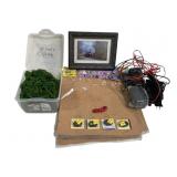 Lot Assorted Items Train Memorabilia & Craft