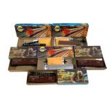 8pc Lot Athearn HO Scale Train Cars w/ Boxes