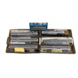 7pc Amtrak HO Train Set w/ Passenger Cars