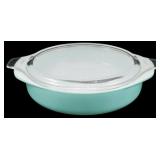 Pyrex Turquoise Casserole w/ Lid