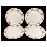 4 Coca Cola Plates - 10.5' Round