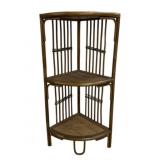 Wicker 3 Tier Corner Stand 32'x12'x16'