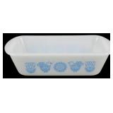 Glassbake Bird & Flower Loaf Pan 3'x10'x5'