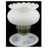 Milk Glass Lamp 8'