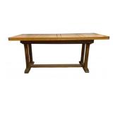 English Oak Trestle Dining Table 31'x72'x30'