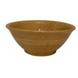 Antique Yellow Ware Mixing Bowl 4.5"x10.5"