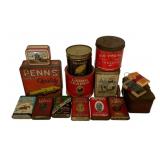 Lot of Vintage Tobacco Tins