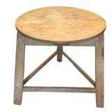 Rustic Cricket Wood Table 28.5"x29.5"