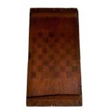Antique Wooden Checkerboard 26"x13.5"