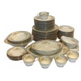 58pc Noritake China Set "Blue Dawn"