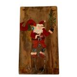 Painted Wood Holiday Wall Art 26"x13.5"