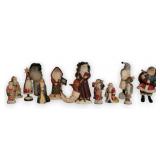 Lot of Assorted Santa Claus Figures