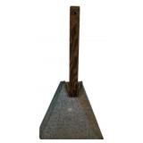 Galvanized Metal Shovel w/ Wooden Handle