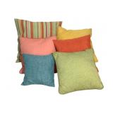 6 Colorful Throw Pillows