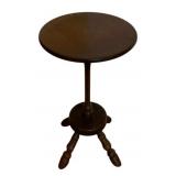 Wood Table 22.25"x14"