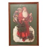 Framed Santa Claus Jigsaw Puzzle 29.25"x20"