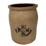 P.E. Co. PA Stoneware Crock 11"x8.5"