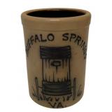 Buffalo Springs VA Stoneware Crock 7"x5"