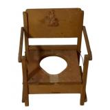 Vtg Wood Child