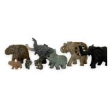 Lot of Elephant Figurines