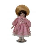 Vintage Ceramic Doll - 15 Inches Tall