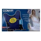 ConAir Massaging Back Rest in Box