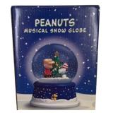 Peanuts Musical Snow Globe in Box