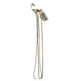 2 Necklaces - 24K Gold Plated over Sterling