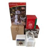 Assorted Christmas Items in Boxes