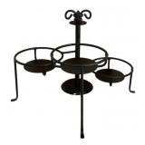 Longaberger Wrought Iron Swivel Caddy w/ box