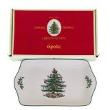 Spode China "Christmas Tree" Serving Tray w/ Box