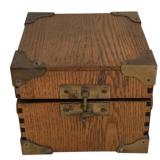 Wood Storage Box - 18 x 8 x 6.5