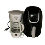Coffee Pot & Air Fryer