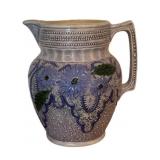 Art Pottery Pitcher -  9 Inches Tall