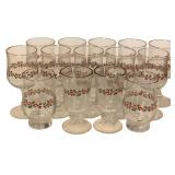 14 Assorted Christmas Glasses