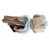 Lot of Assorted Items - Towels, Laundry Baskets