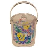 Vintage Plastic Ice Bucket - 8 x 7