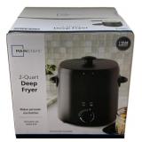 Mainstays 2qt Deep Fryer in Box